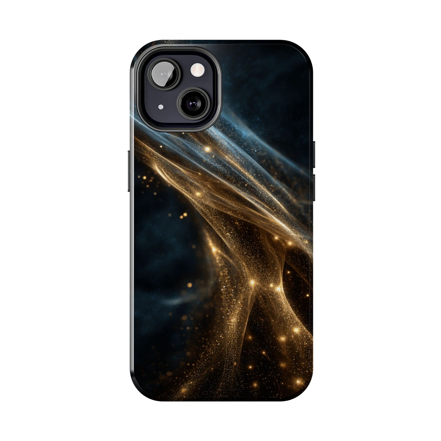 Stunning Gold Swirl Tough Phone Case - Stylish Protection with Elegance