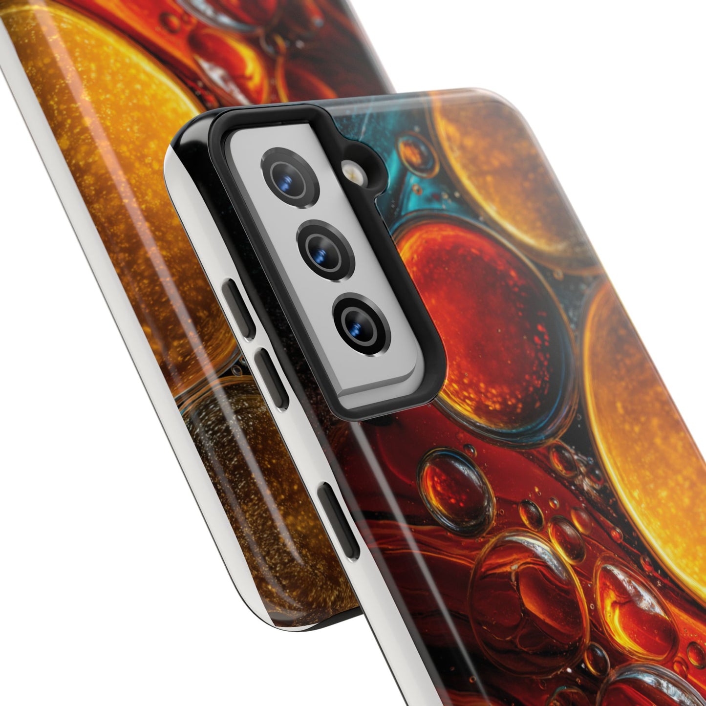 Vibrant Abstract Tough Phone Case - Protective Cover with Colorful Design