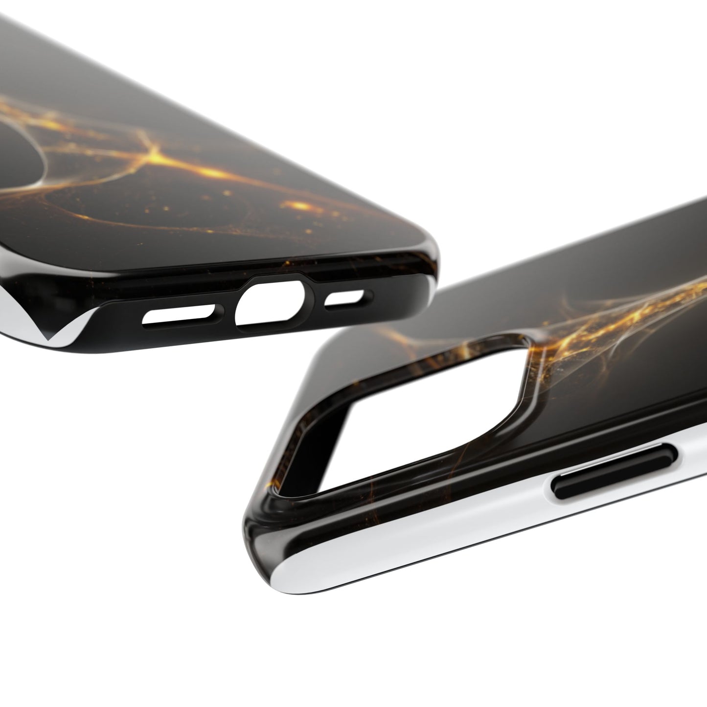 Cosmic Glow Tough Phone Case - Durable Protection with Stellar Design
