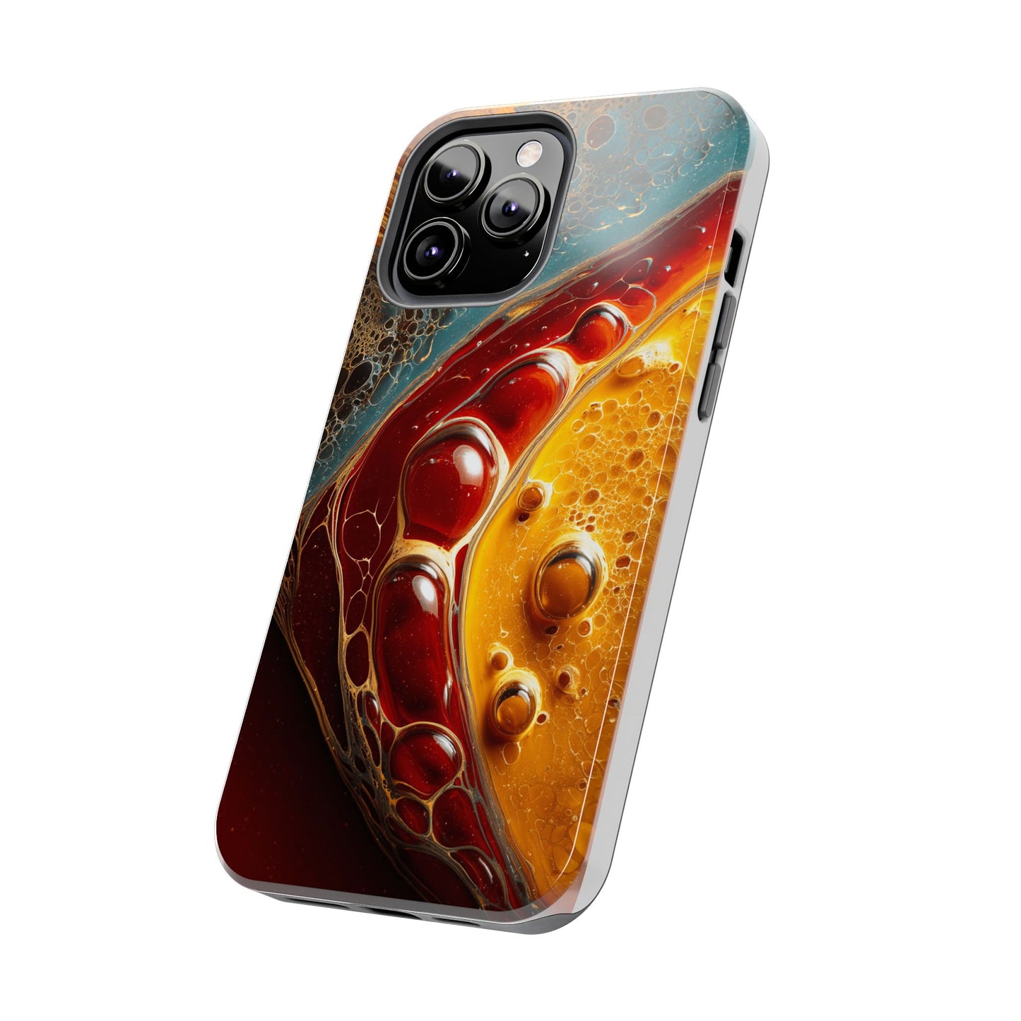 Vibrant Abstract Tough Phone Case - Colorful Protection for Your Device