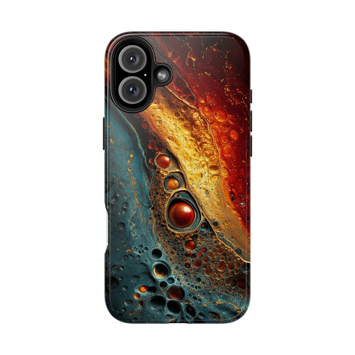 Abstract Colorful Tough Phone Case - Protective Cover with Unique Design
