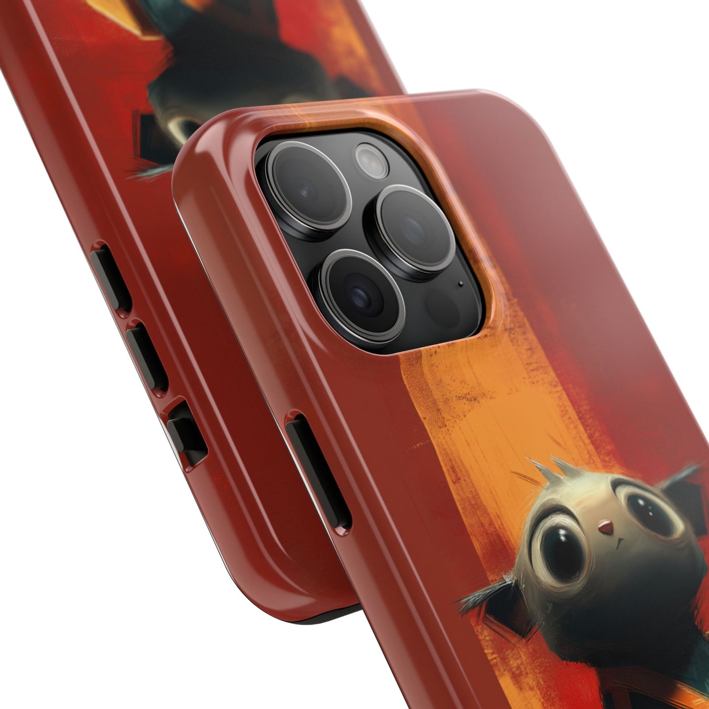 Adventurous Character Tough Phone Case - Durable Protection for Creative Souls