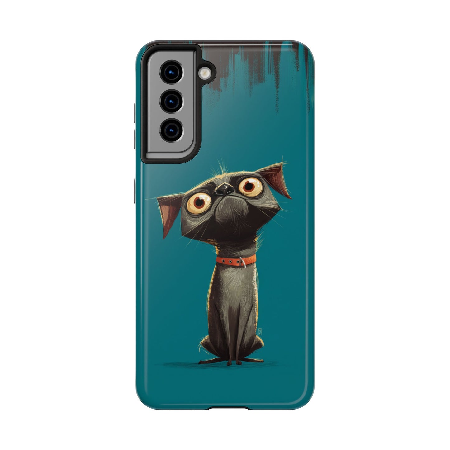 Cute Dog Tough Phone Case - Durable Protection for Pet Lovers
