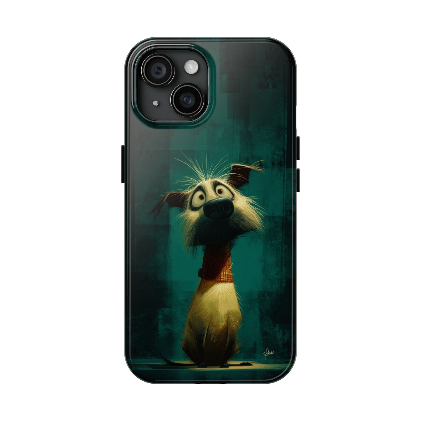 Cute Pet-Inspired Tough Phone Case - Ideal for Animal Lovers