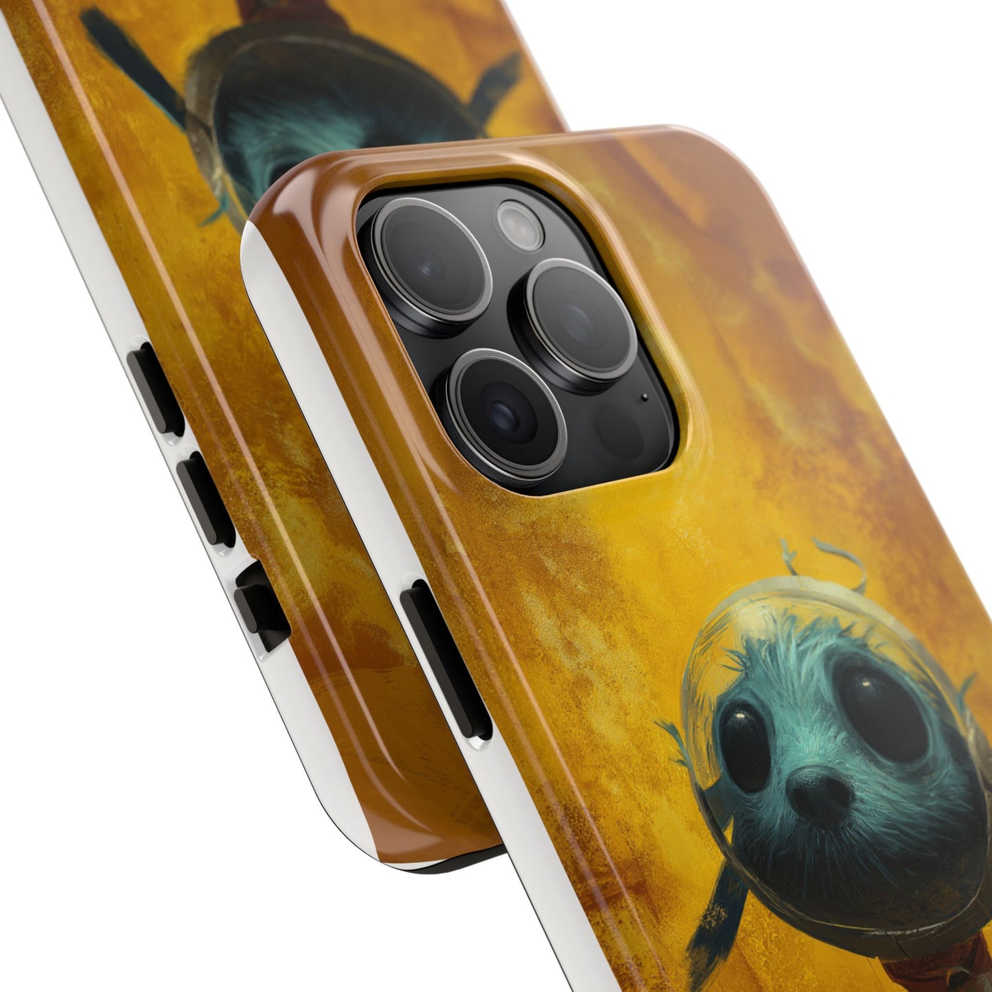 Cute Dog Art Tough Phone Case - Stylish & Protective