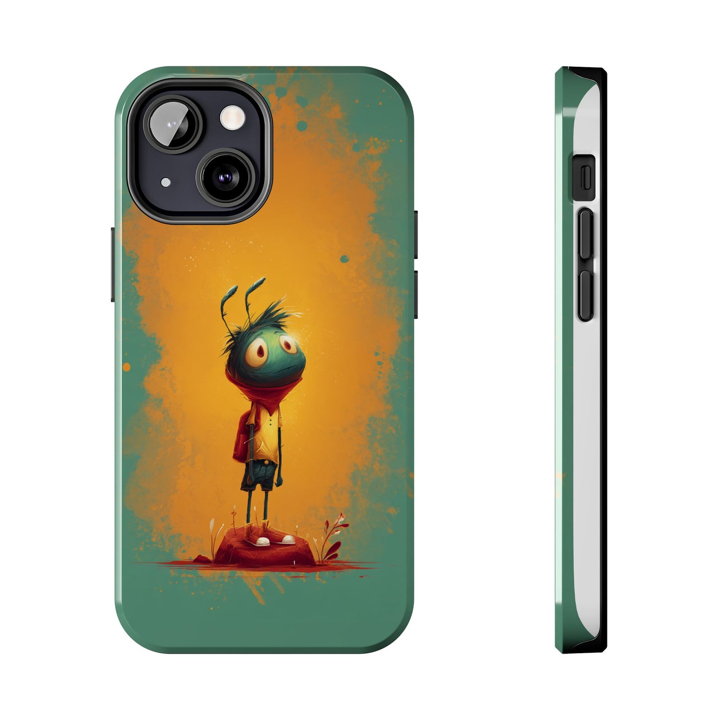 Whimsical Tough Phone Cases for Kids – Vibrant Character Design