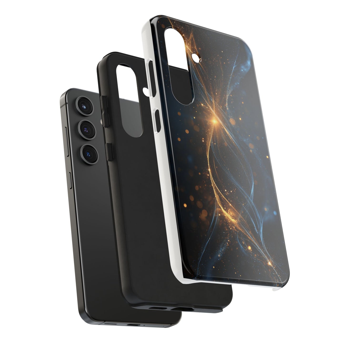 Cosmic Swirl Tough Phone Case - Protective Cover for Stylish Tech Lovers