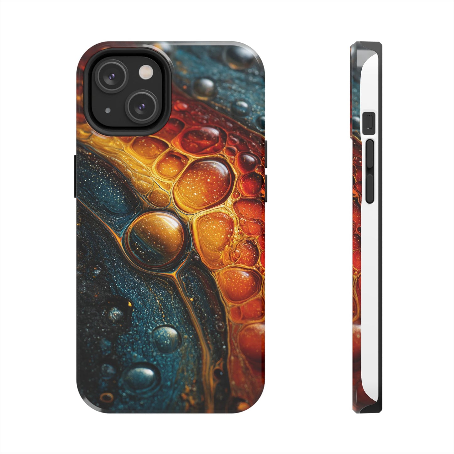 Abstract Art Tough Phone Case - Colorful Design for Stylish Protection