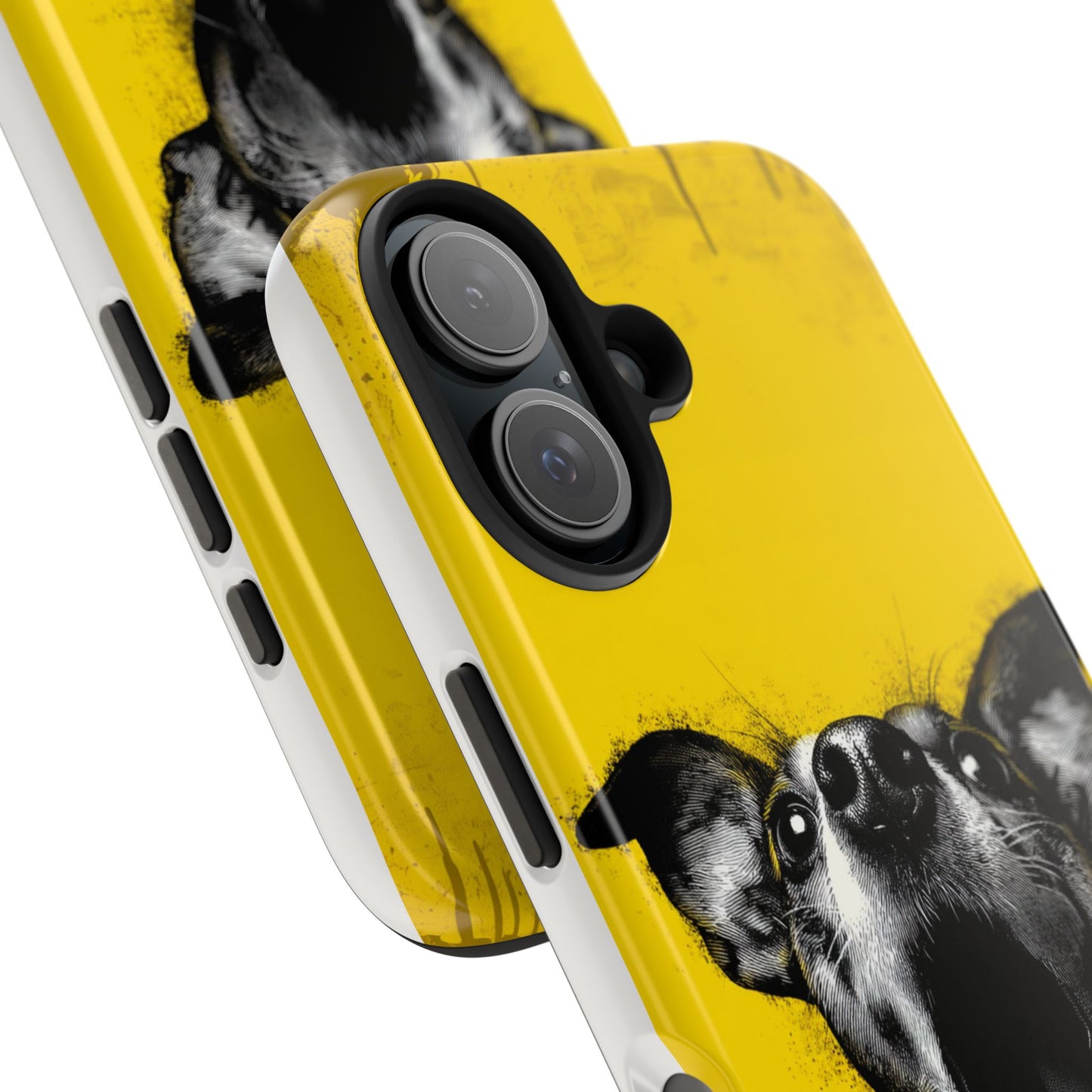 Vibrant Dog Lover Tough Phone Case – Durable Pet-Inspired Protection with Bold Design