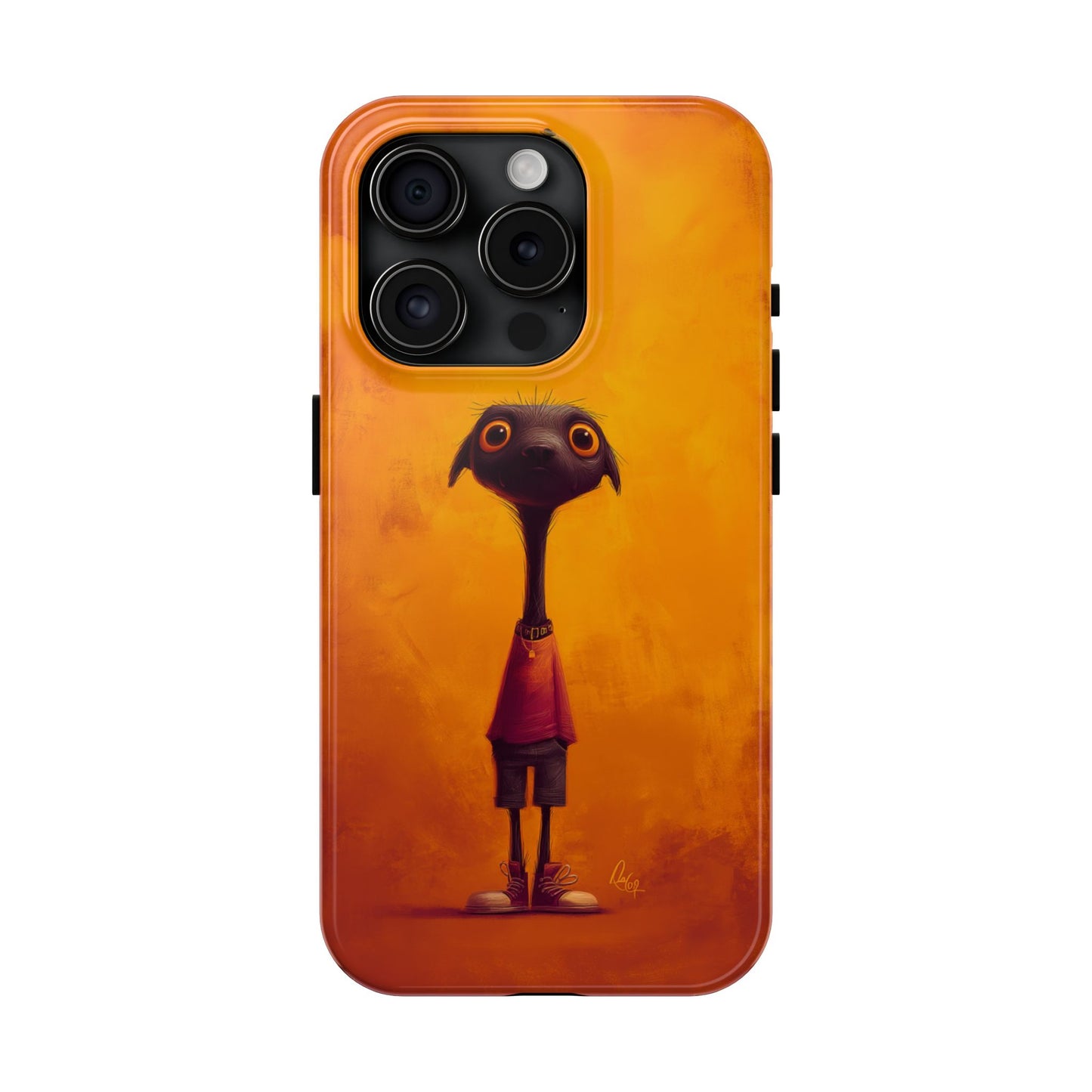 Whimsical Tough Phone Cases - Unique, Durable Design for Creative Minds