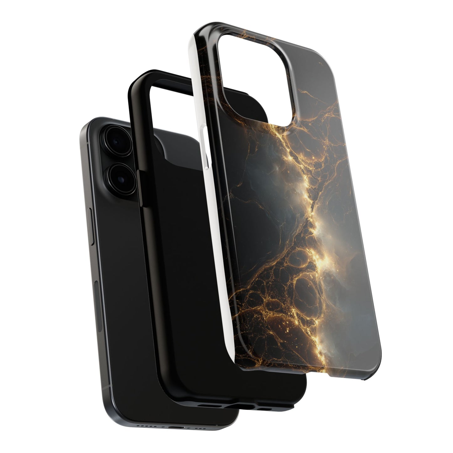 Galaxy Glow Tough Phone Case - Durable Design for Astronomical Vibes