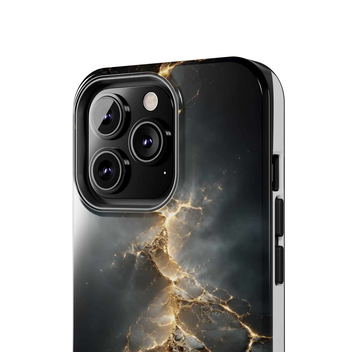 Majestic Marble Phone Case - Tough Protective Cover with Gold Veins
