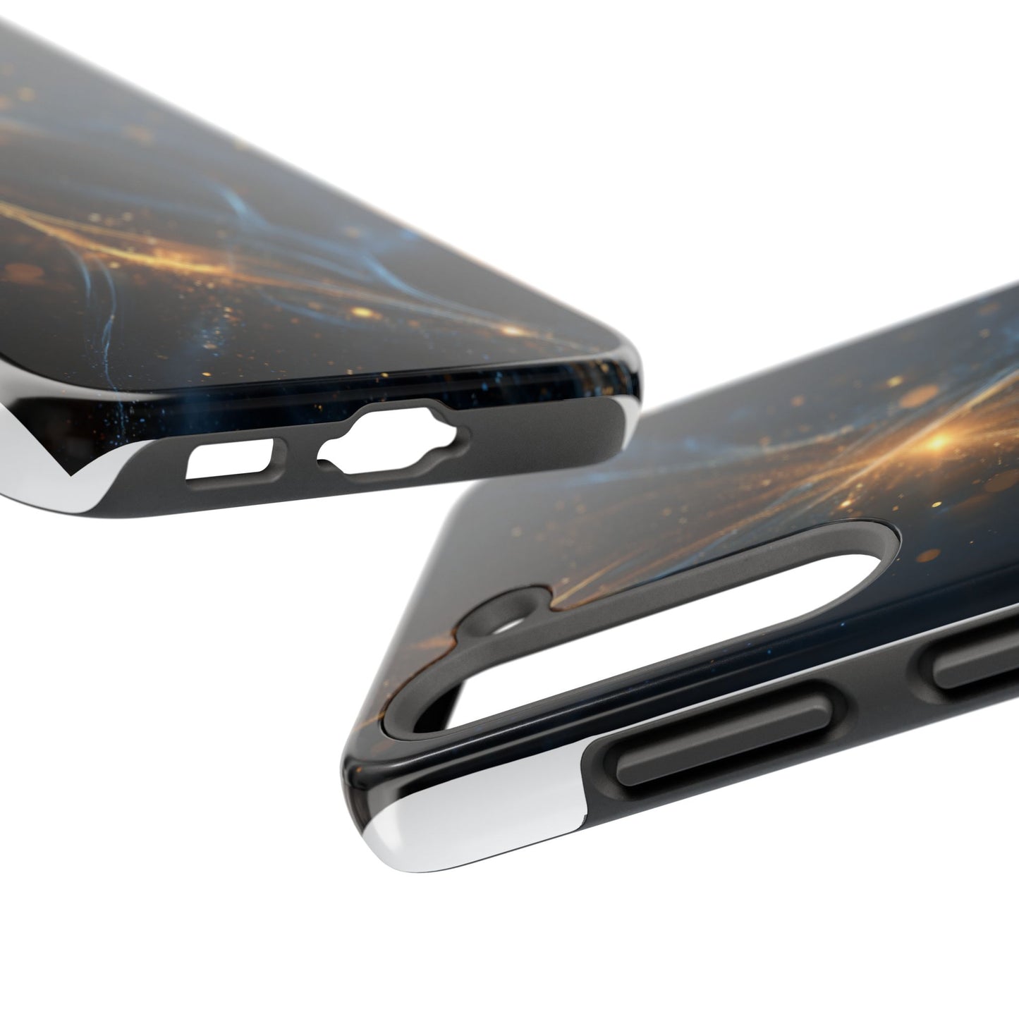 Cosmic Swirl Tough Phone Case - Protective Cover for Stylish Tech Lovers