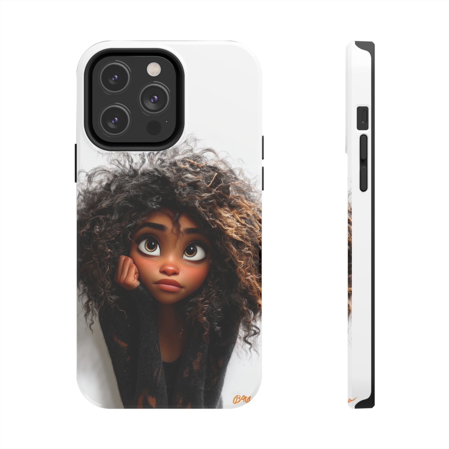 Whimsical Tough Phone Case – Playful Character Design for Teens & Creatives