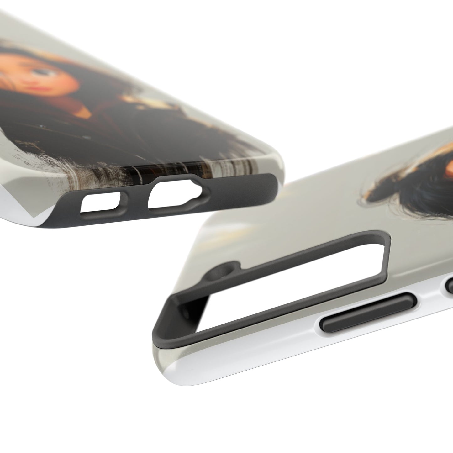 Artistic Tough Phone Case - Unique Design for Creative Souls