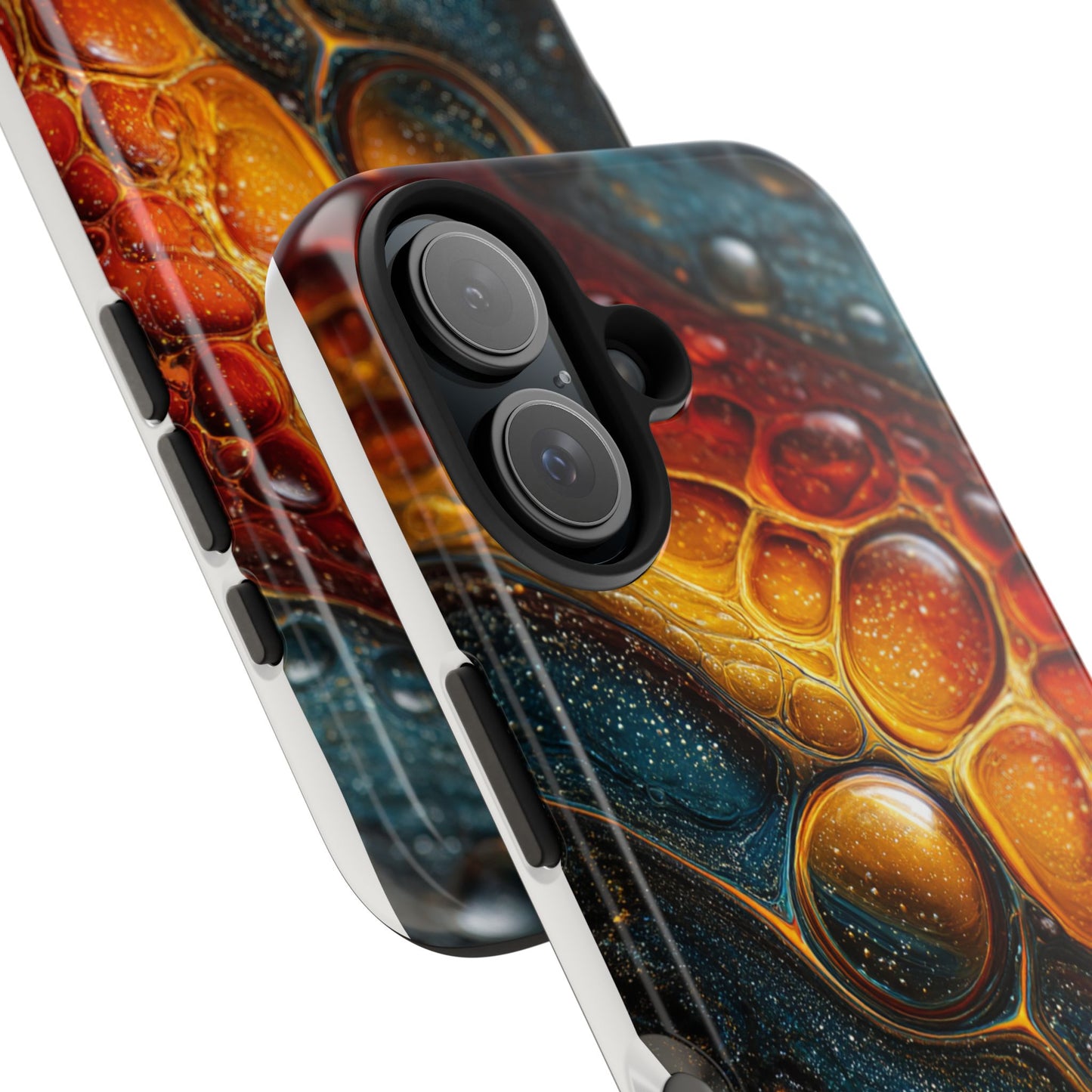 Abstract Art Tough Phone Case - Colorful Design for Stylish Protection