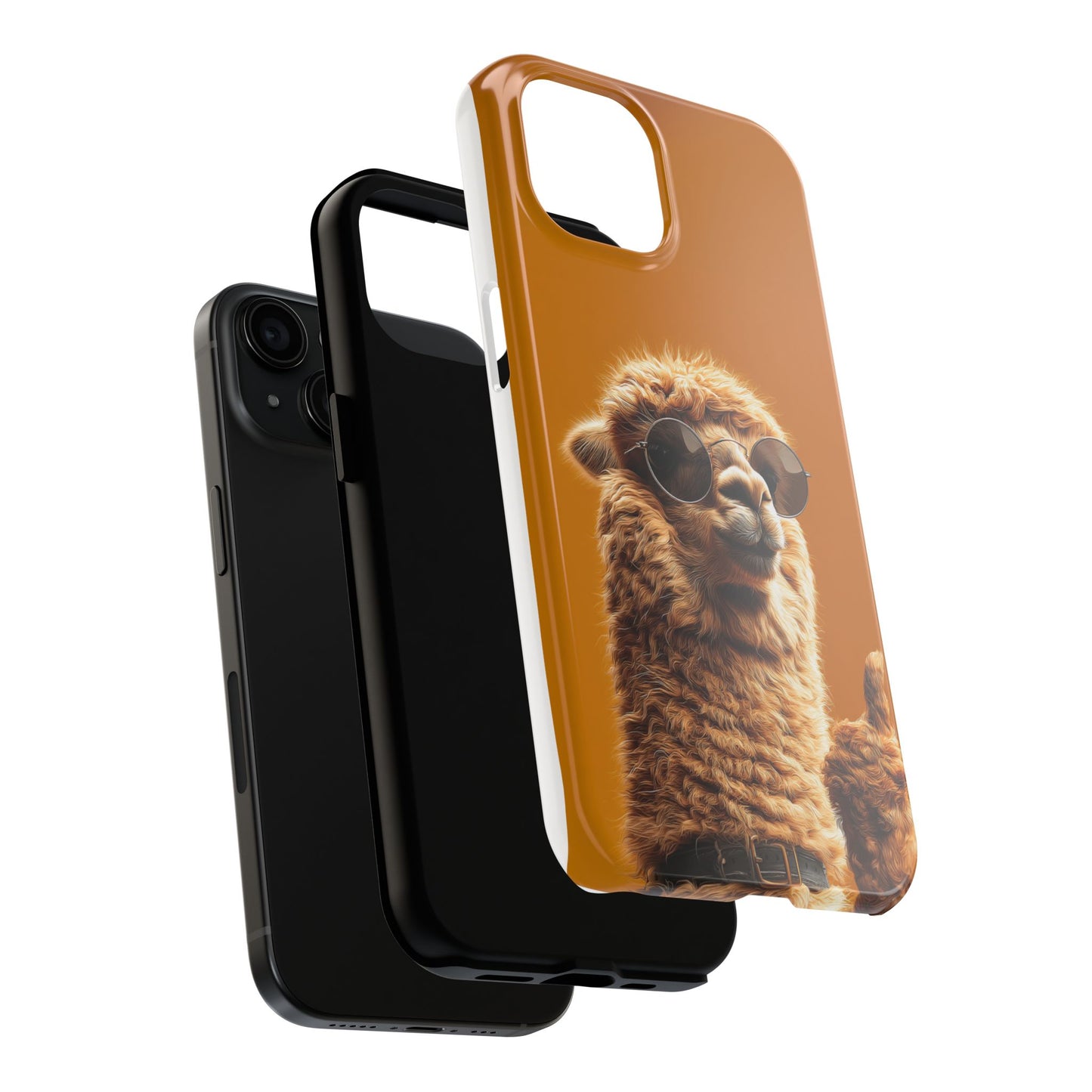Funny Llama Tough Phone Case - Durable Protection with Cool Vibe