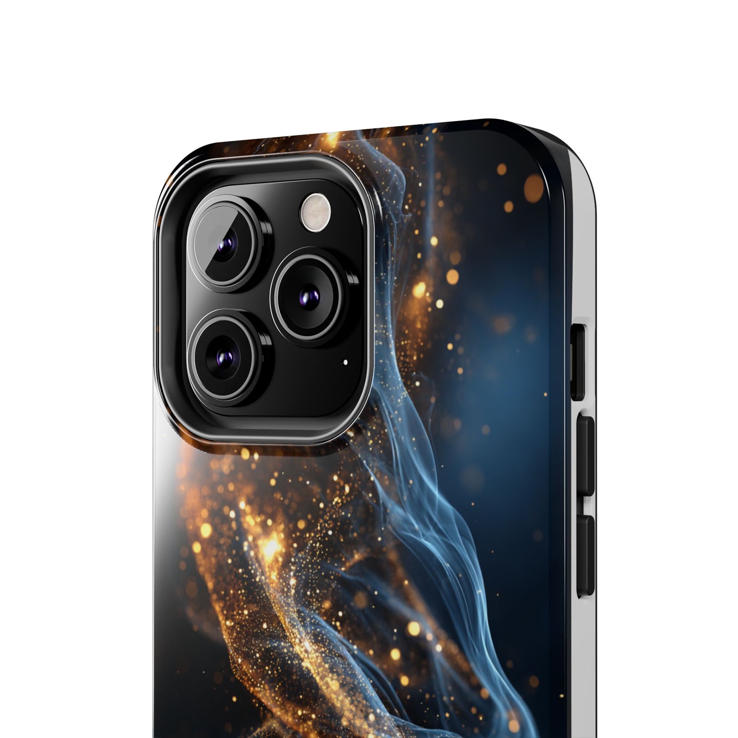 Elegant Gold Swirl Tough Phone Case – Durable & Stylish Protection for Your Device