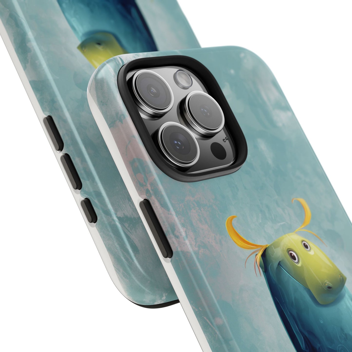 Cute Cartoon Bull Tough Phone Case - Durable & Fun Protection