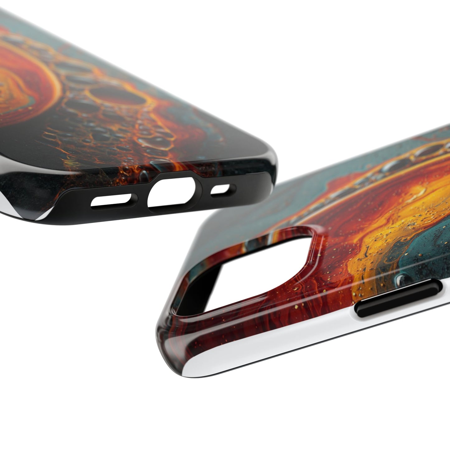 Vibrant Abstract Tough Phone Cases - Stylish Protection