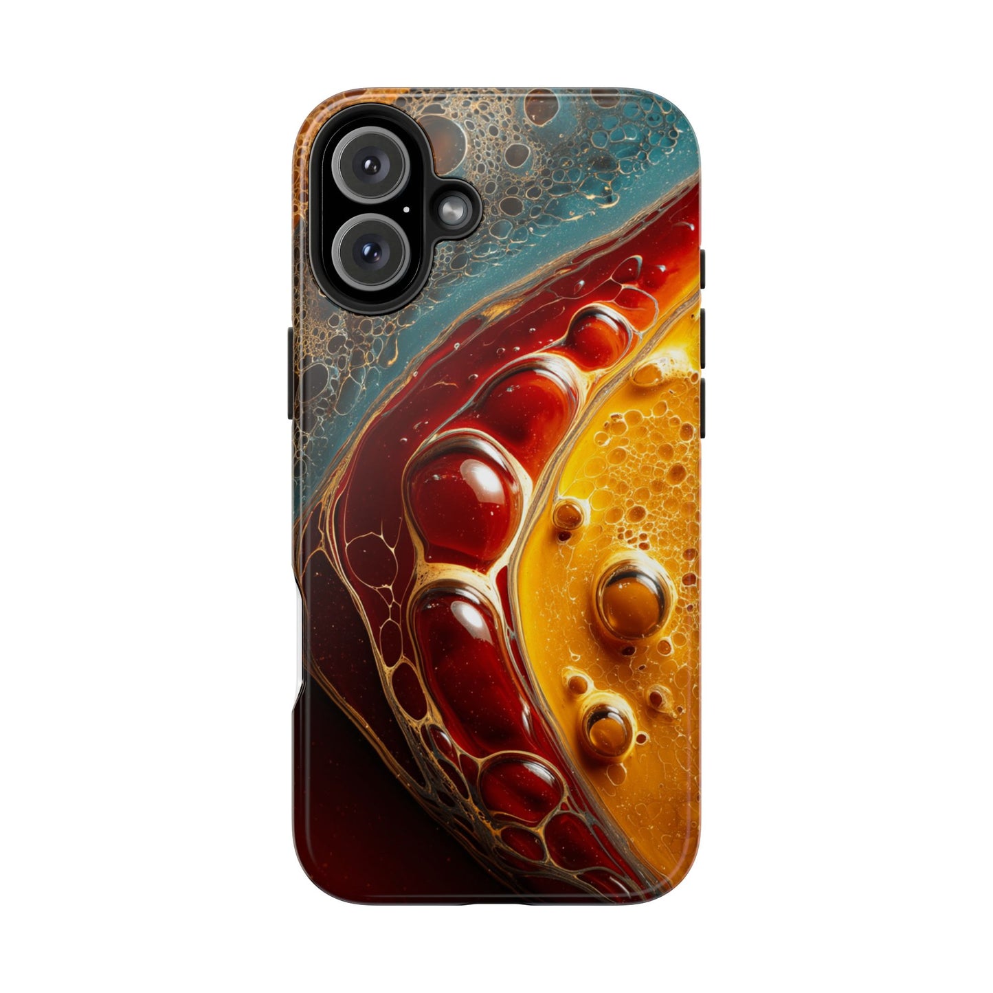Vibrant Abstract Tough Phone Case - Colorful Protection for Your Device