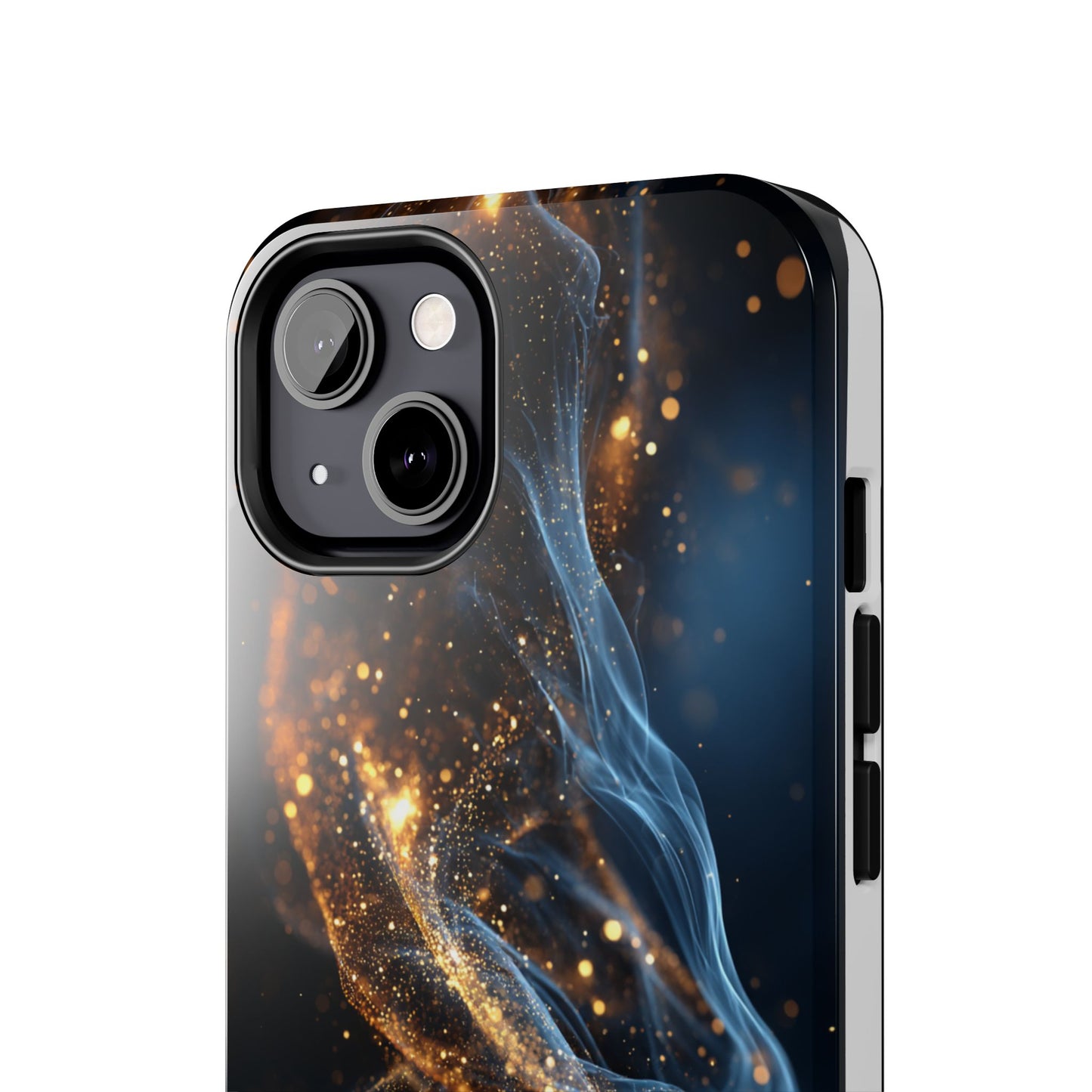 Elegant Gold Swirl Tough Phone Case – Durable & Stylish Protection for Your Device