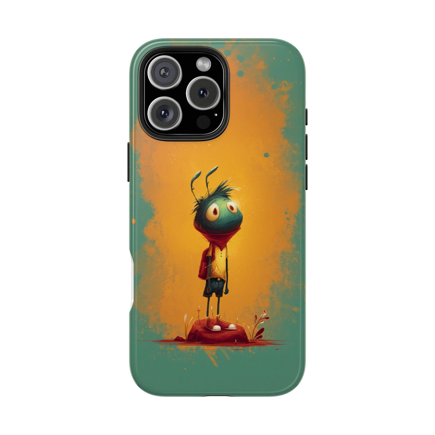 Whimsical Tough Phone Cases for Kids – Vibrant Character Design