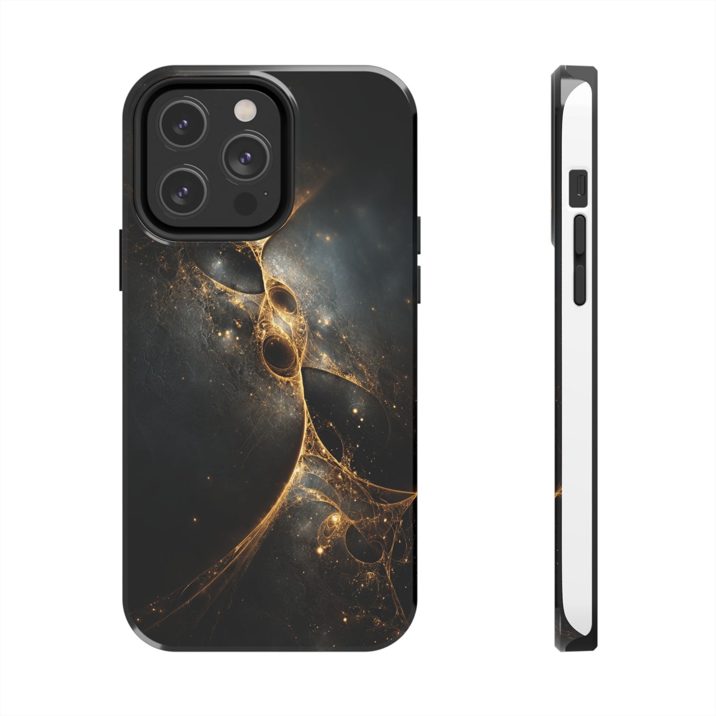 Galactic Elegance Tough Phone Case - Premium Protection for Cosmic Lovers