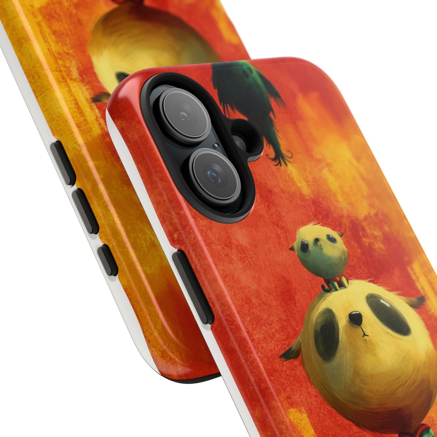Whimsical Tough Phone Cases - Cute Animal Design for Trendy Protection