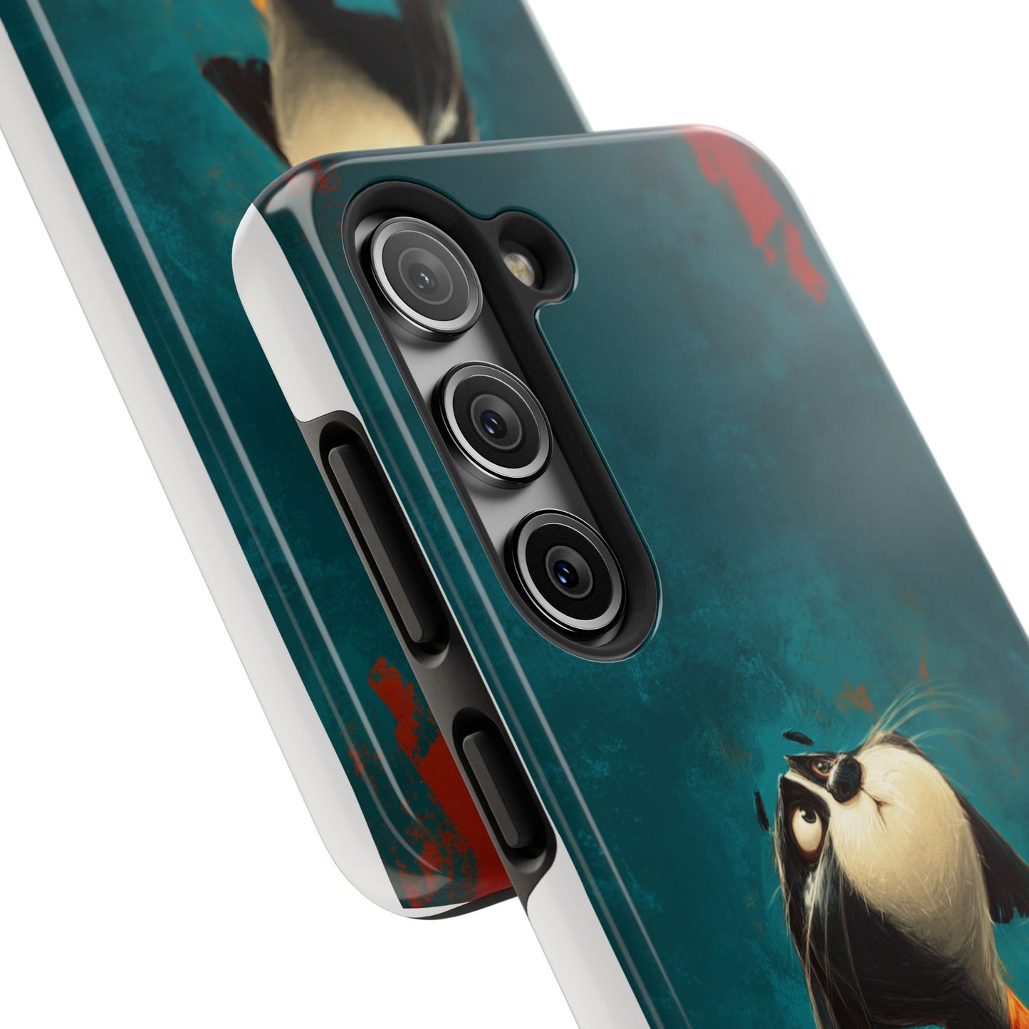 Whimsical Dog Tough Phone Case - Perfect for Pet Lovers!