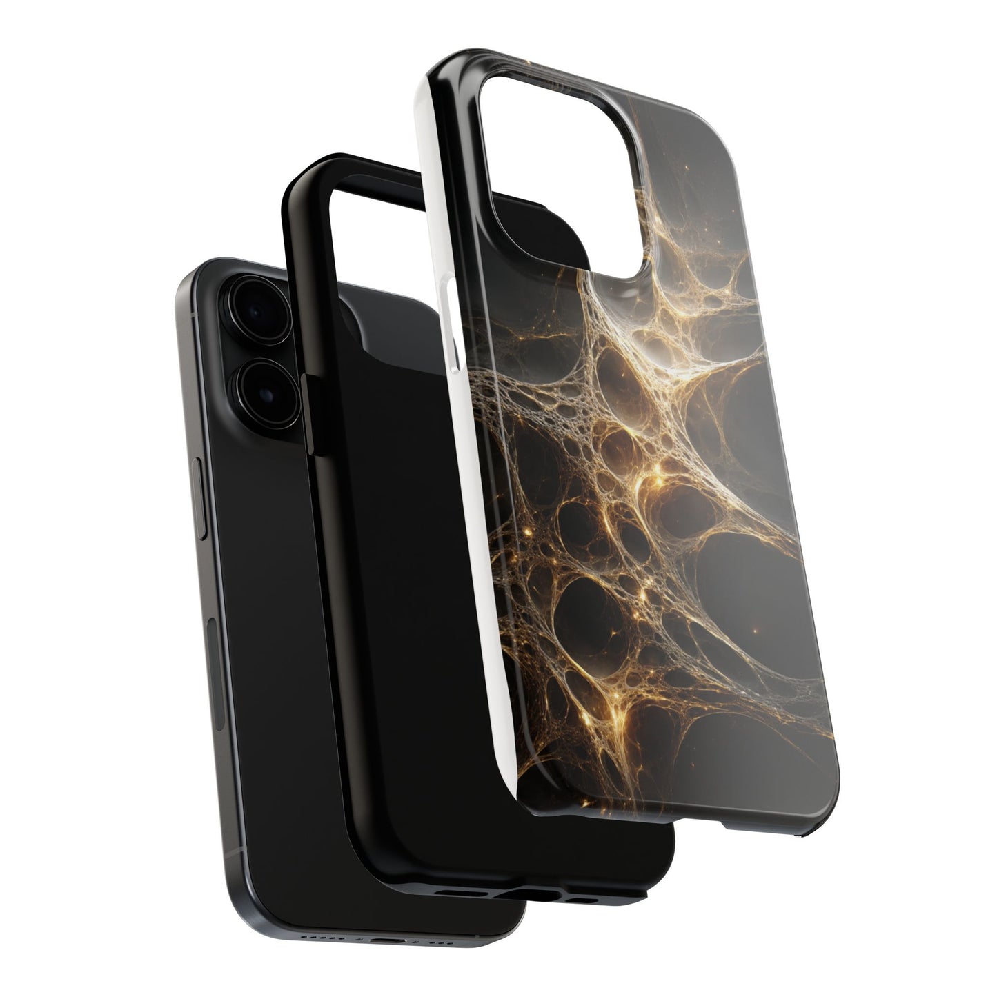 Abstract Cosmic Tough Phone Case - Stylish & Durable Cell Phone Protection