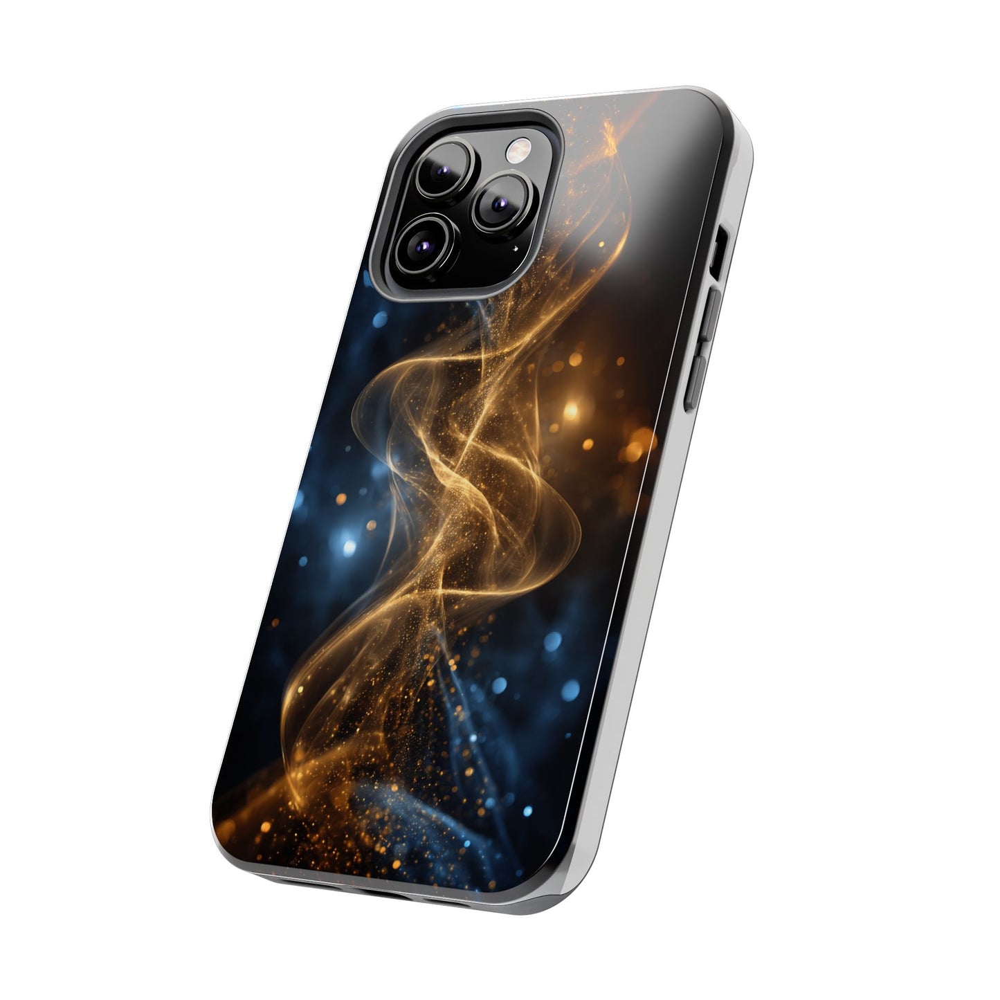 Stylish Tough Phone Cases with Sparkling Swirls Design