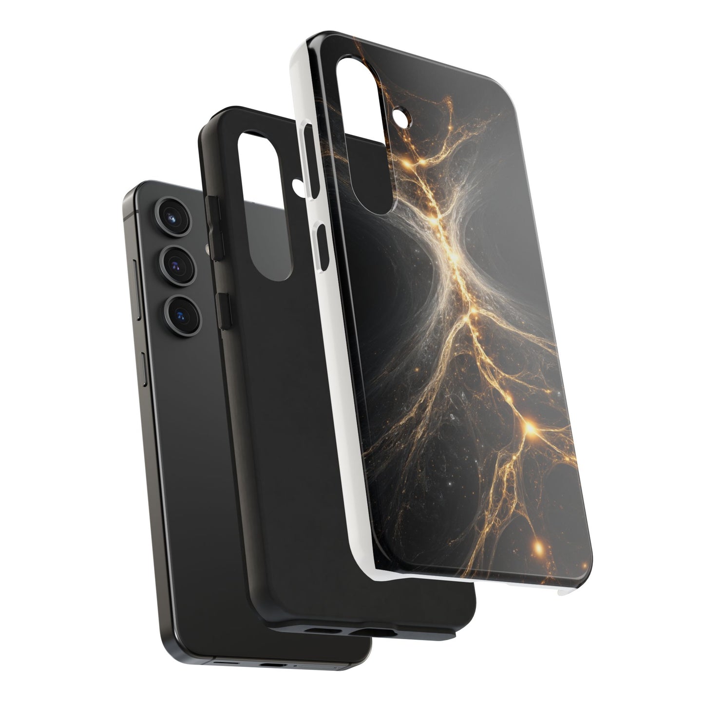 Cosmic Galaxy Tough Phone Case - Durable Protection with Astral Design