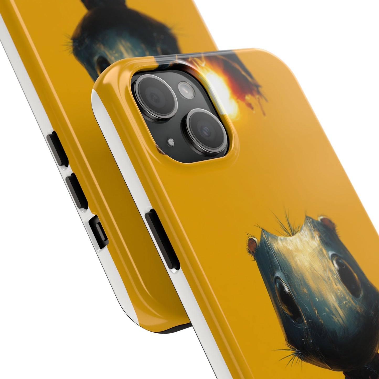 Whimsical Tough Phone Case | Cute Character Design for Animal Lovers