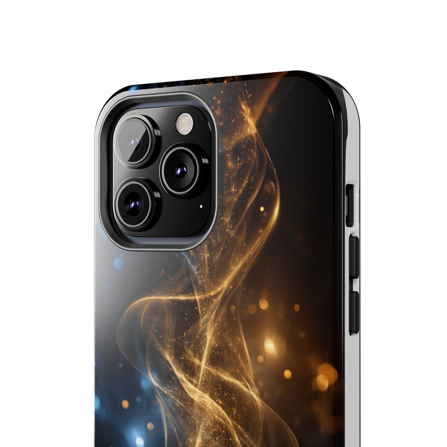 Stylish Tough Phone Cases with Sparkling Swirls Design