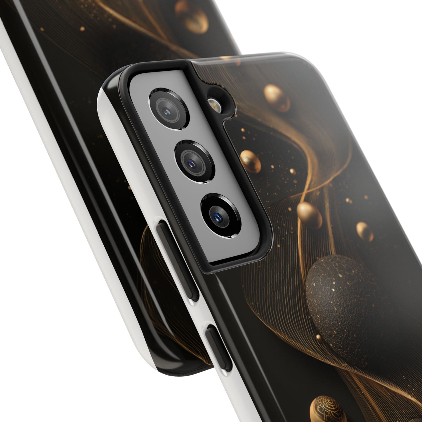 Elegant Abstract Galaxy Tough Phone Case - Perfect for Cosmic Art Lovers