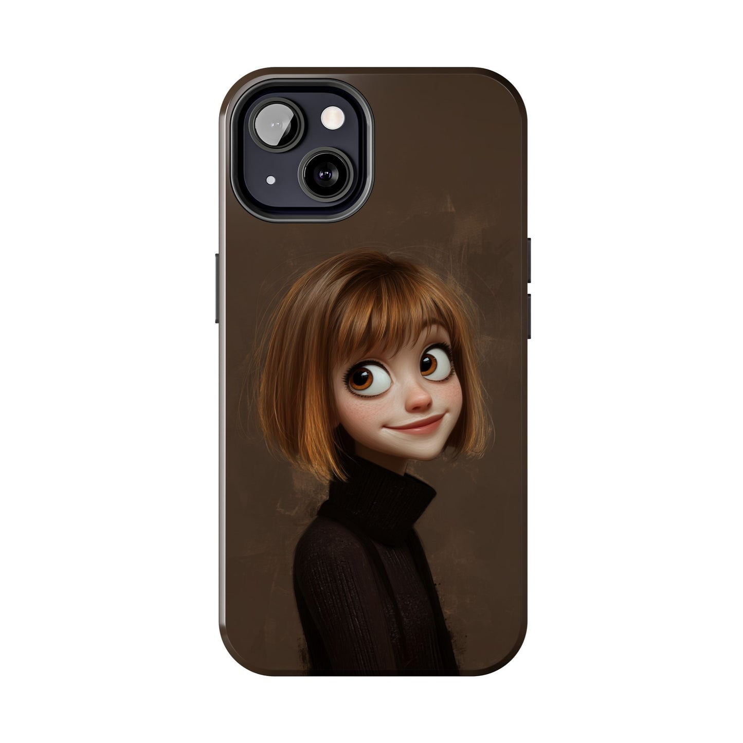 Cute Cartoon Character Tough Phone Case - Durable & Stylish Protection