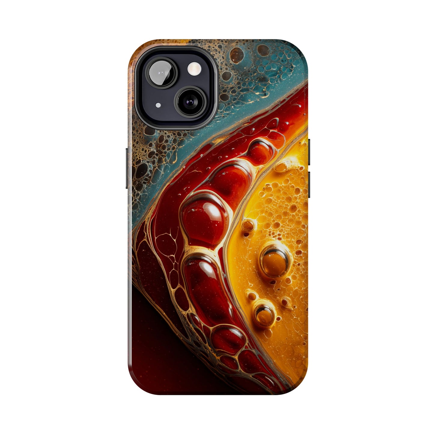 Vibrant Abstract Tough Phone Case - Colorful Protection for Your Device