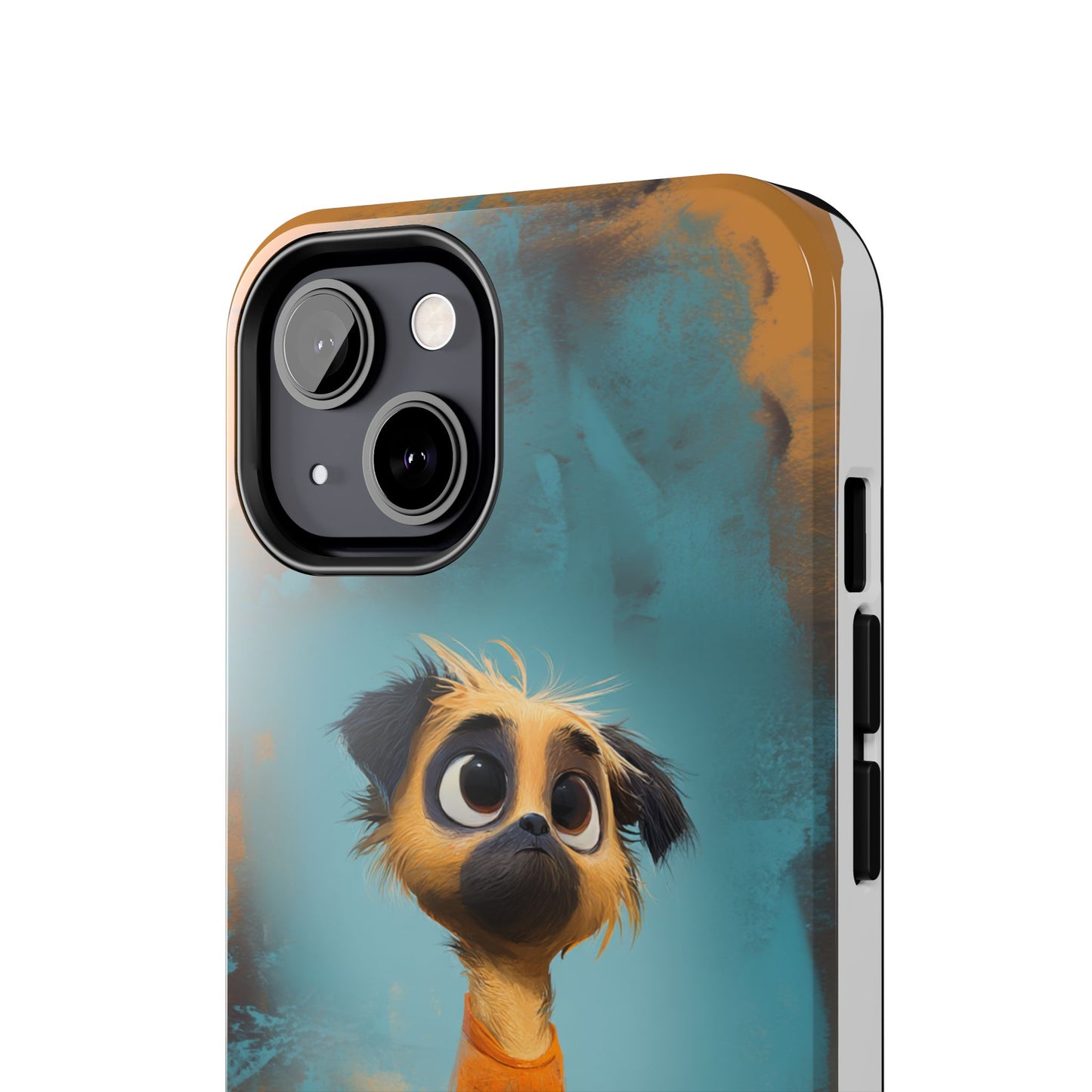 Cute Cartoon Dog Tough Phone Case for Pet Lovers