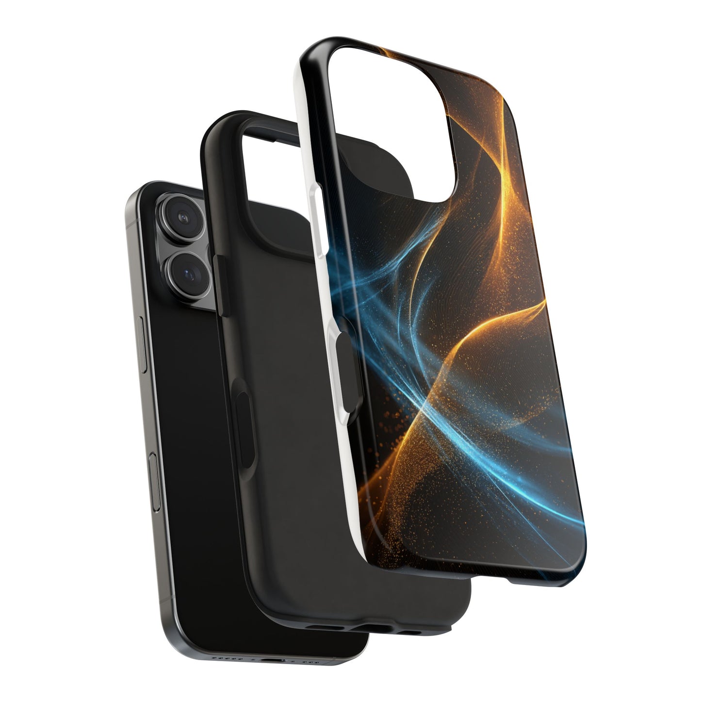 Dynamic Wave Tough Phone Case - Durable and Stylish