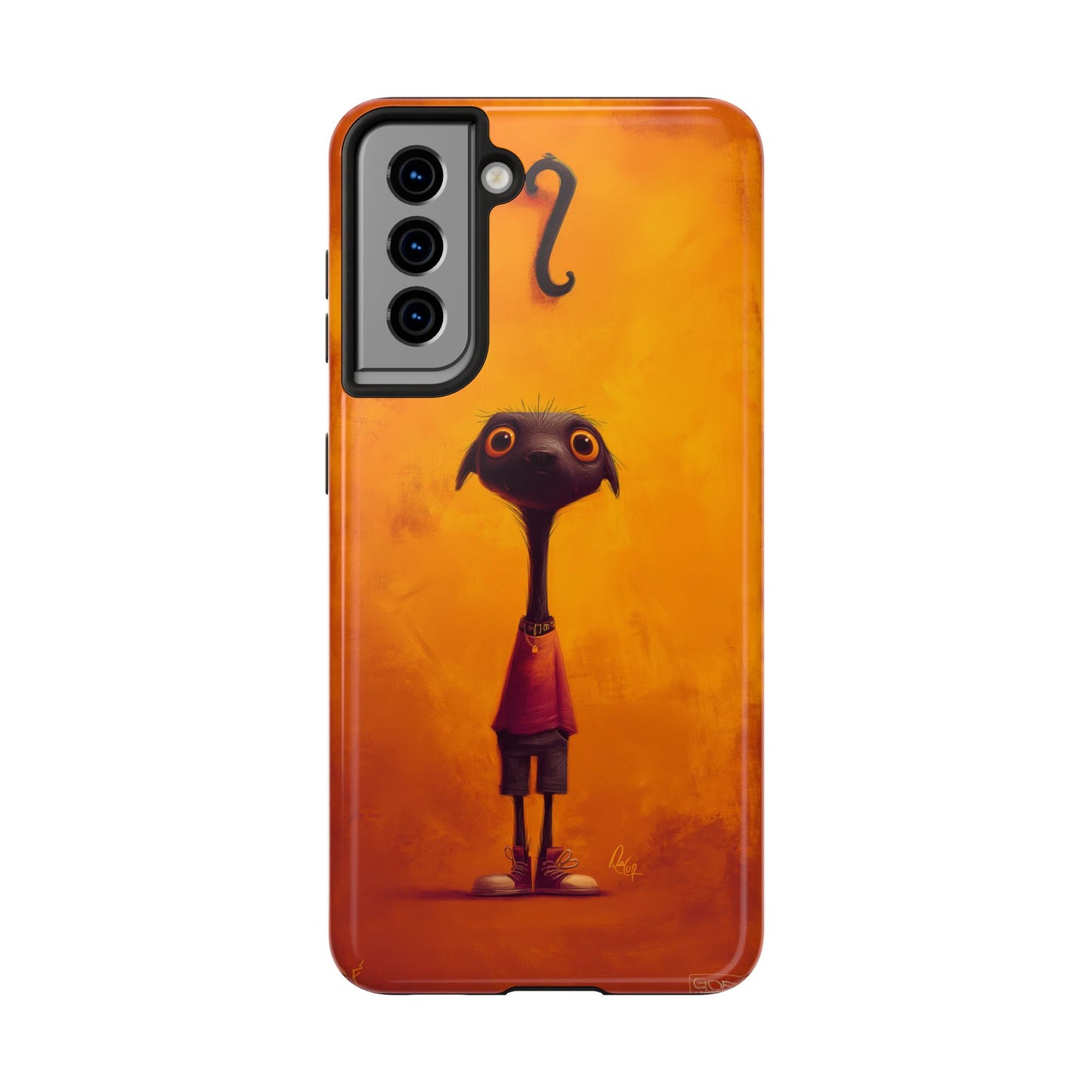 Whimsical Tough Phone Cases - Unique, Durable Design for Creative Minds