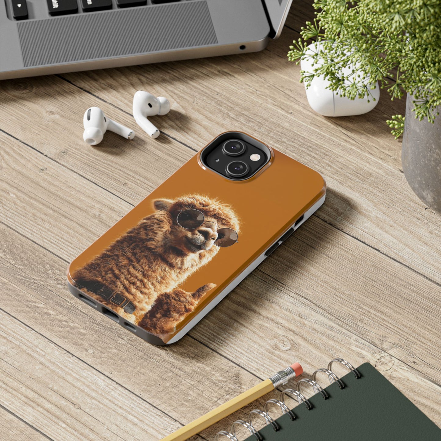 Funny Llama Tough Phone Case - Durable Protection with Cool Vibe