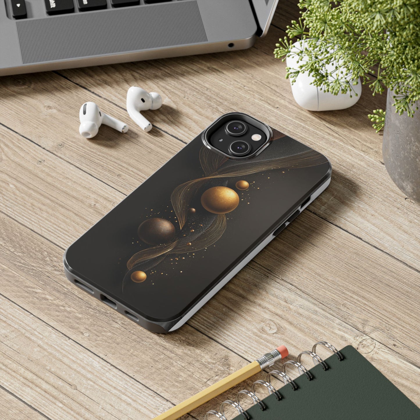 Elegant Abstract Tough Phone Case for Daily Protection