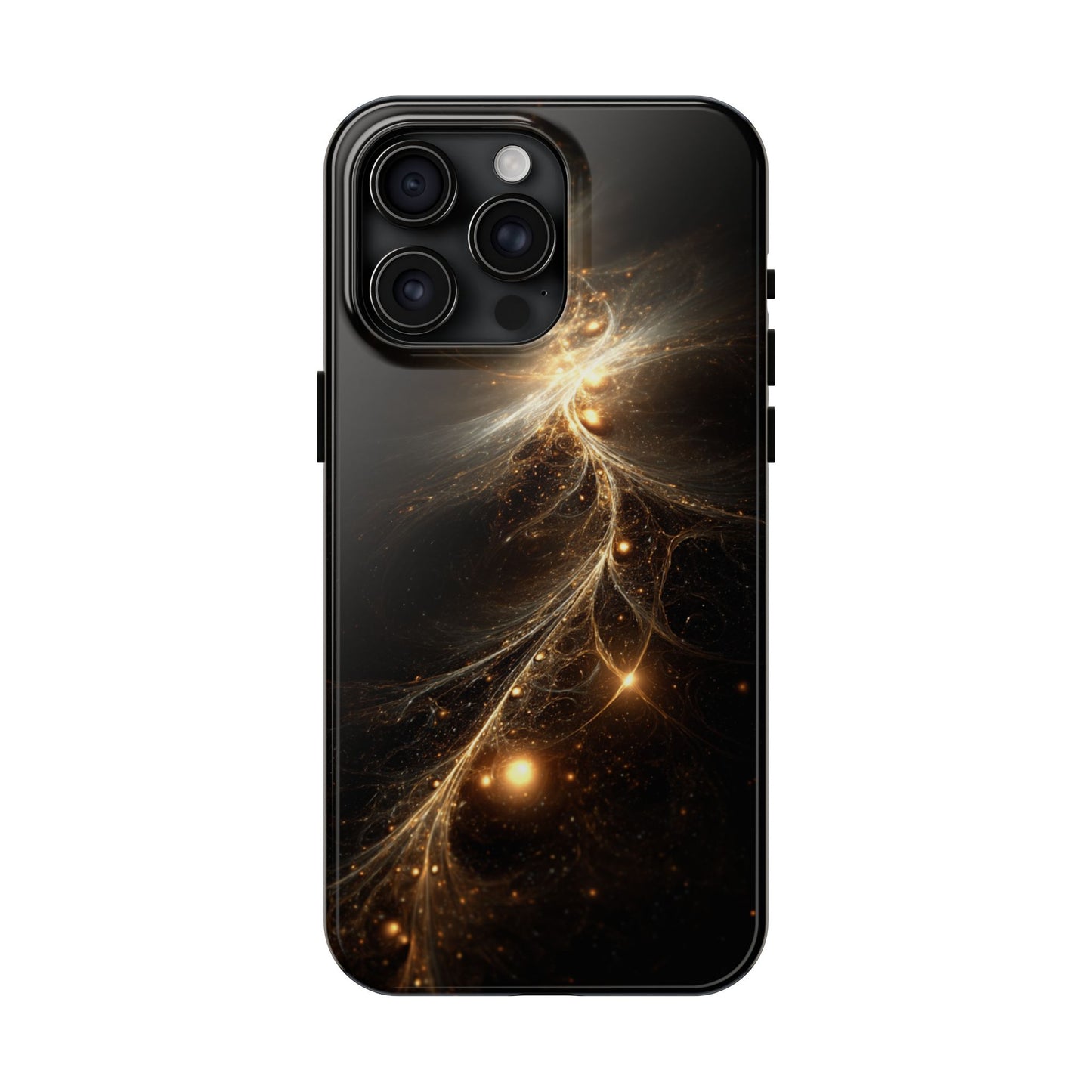 Cosmic Glow Tough Phone Case - Galaxy Design for Sci-Fi Lovers