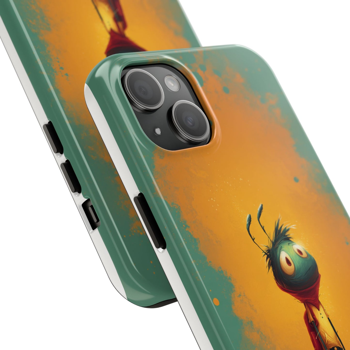 Whimsical Tough Phone Cases for Kids – Vibrant Character Design