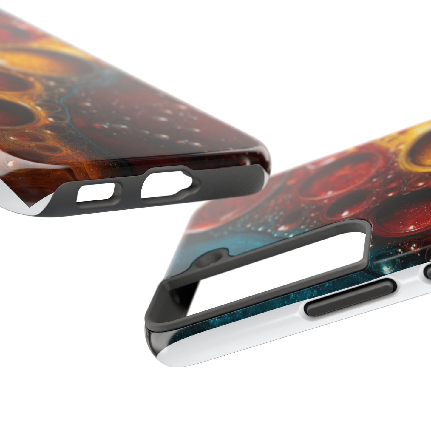 Vibrant Abstract Tough Phone Case - Durable and Stylish Protection