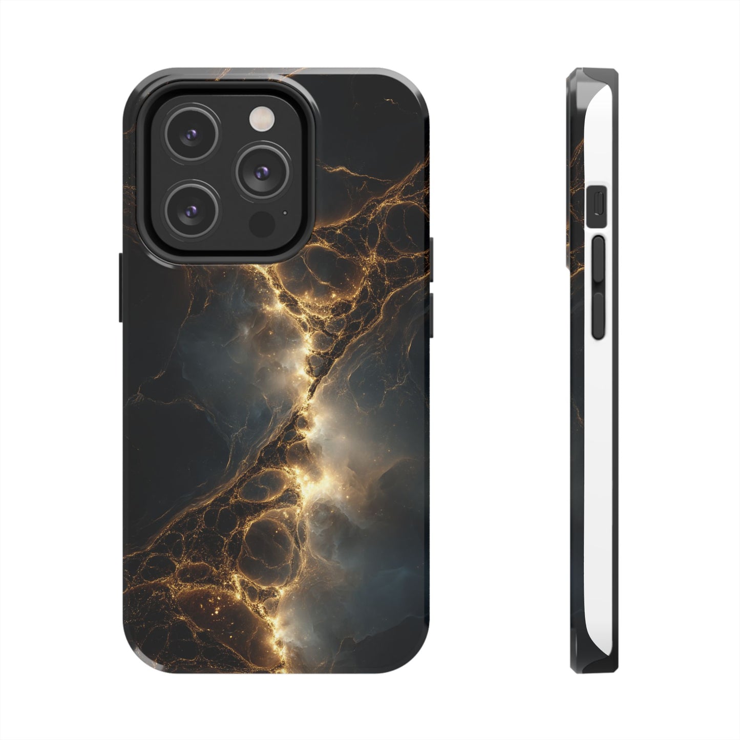 Galaxy Glow Tough Phone Case - Durable Design for Astronomical Vibes