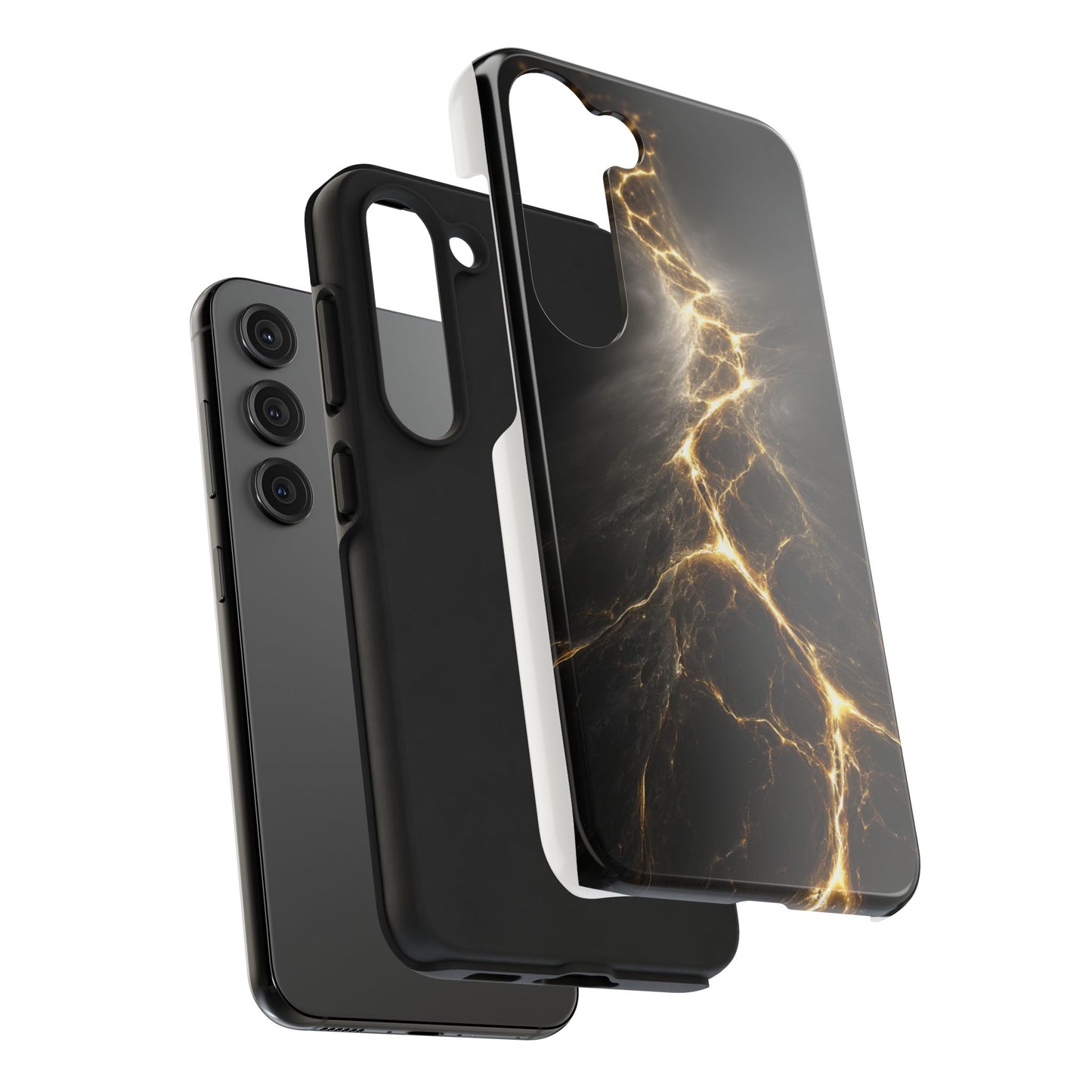 Lightning Bolt Tough Phone Case - Durable & Stylish Protection