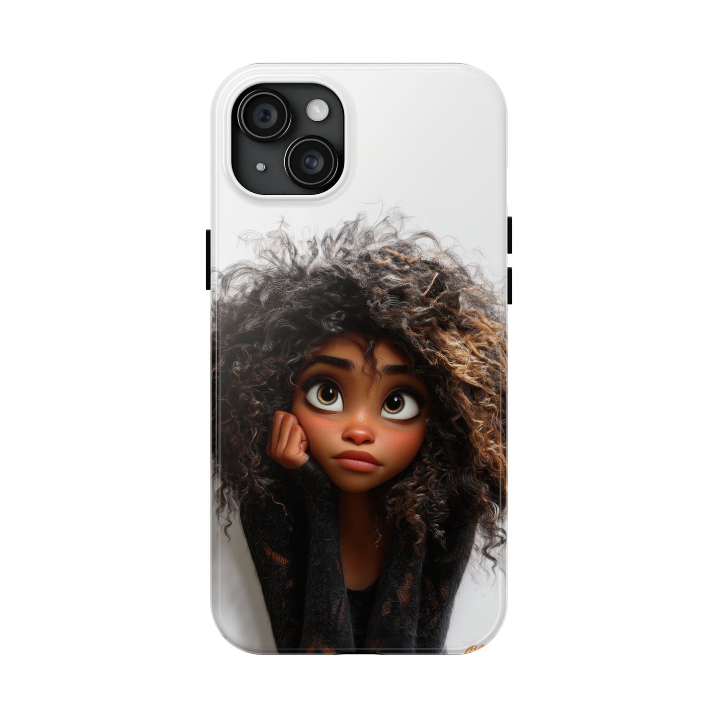 Whimsical Tough Phone Case – Playful Character Design for Teens & Creatives