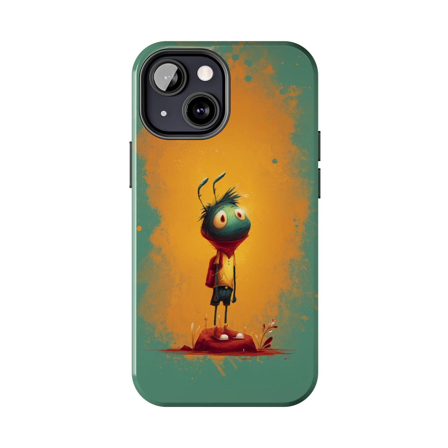 Whimsical Tough Phone Cases for Kids – Vibrant Character Design